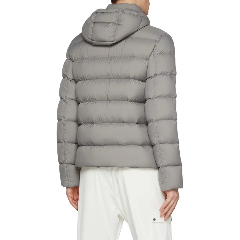 HERNO Hooded Quilted Bomber Jacket-4