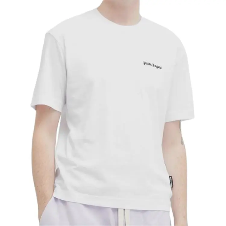 PALM ANGELS Logo Embroidered 3 Packs Of T Shirts-9