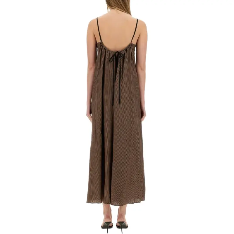 ALYSI Slip Dresses Women's Brown-2