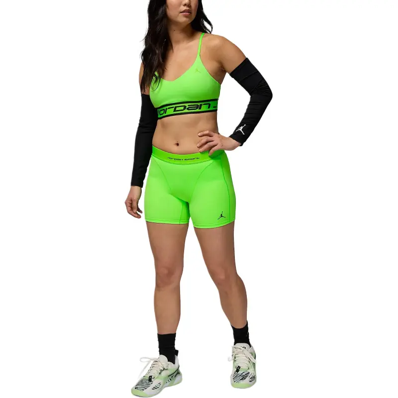 Jordan Sports Indy Sports Underwear Unisex Electric Green/Black-2