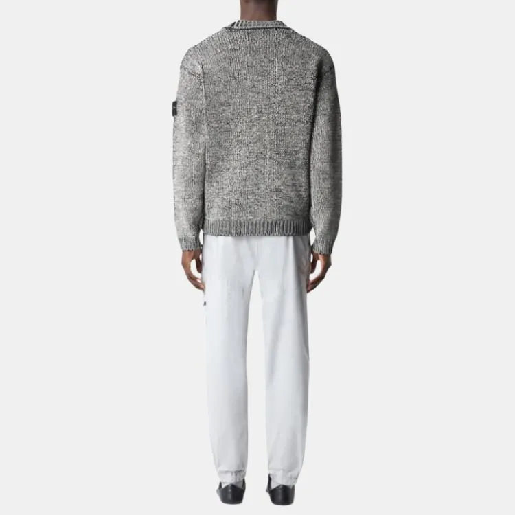 STONE ISLAND Painted effect Cardigan-2