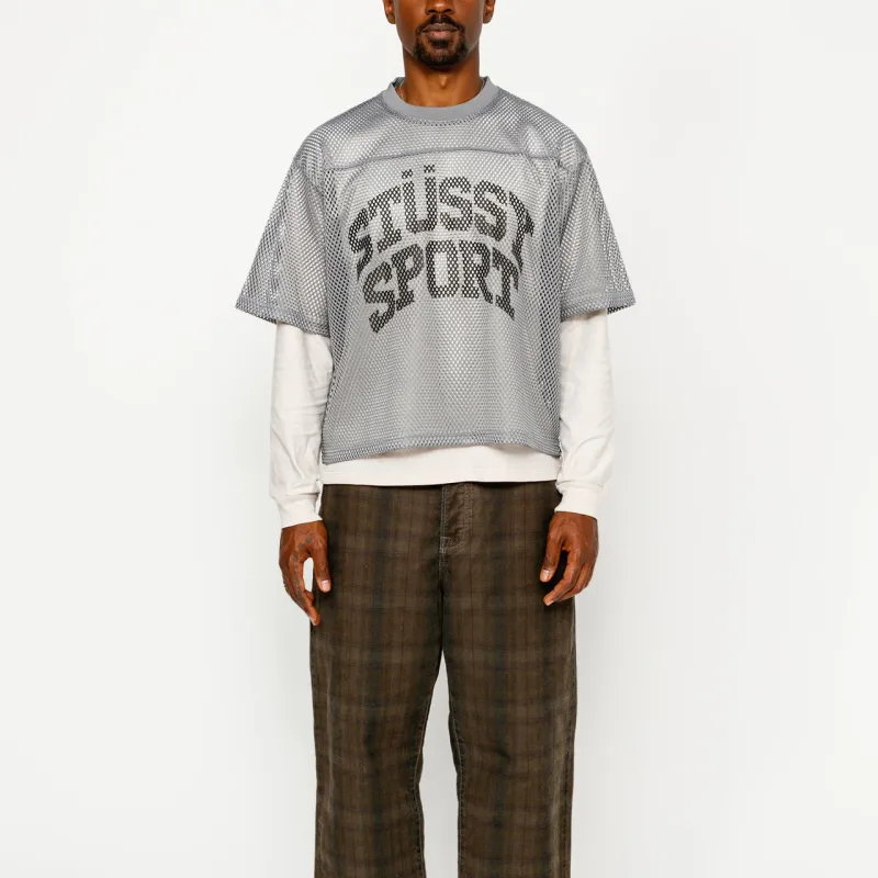 Stussy SS24 Sport Jersey Black M - POIZON Stussy SS24 Sport Jersey Black M - POIZON