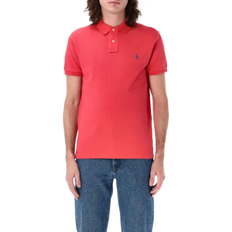 Polo Ralph Lauren Logo Embroidered Short Sleeved Polo Shirt-3