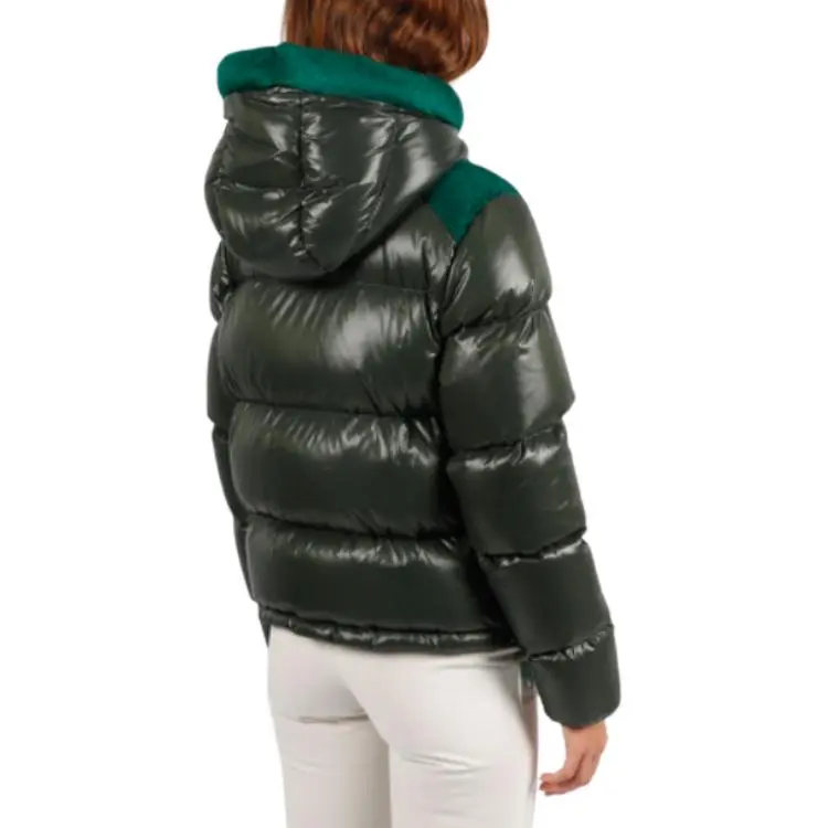 Moncler Down Jackets Women's Green-4