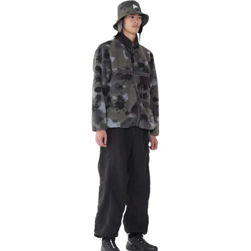 And Wander X Gramicci And Wander Collaboration Velvet Jackets Unisex-3