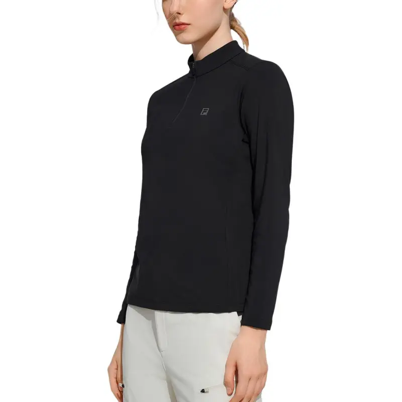 FILA T Shirt Women's Pitch Black-3