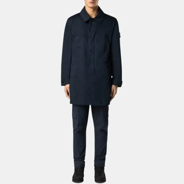 STONE ISLAND Compass Badge Button Up Coat-2