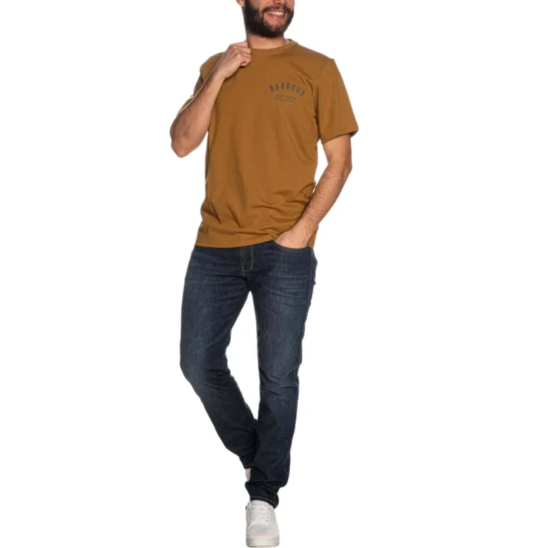 BARBOUR T Shirts Men Coffee-1