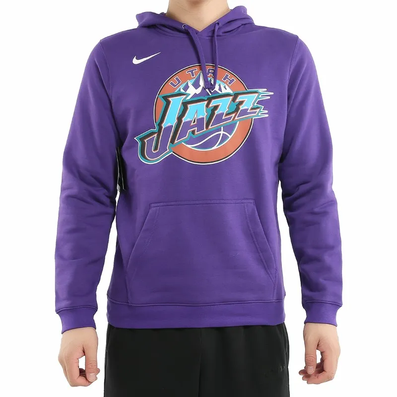 Nike NBA Classic Logo Sweatshirt Men's Purple-4