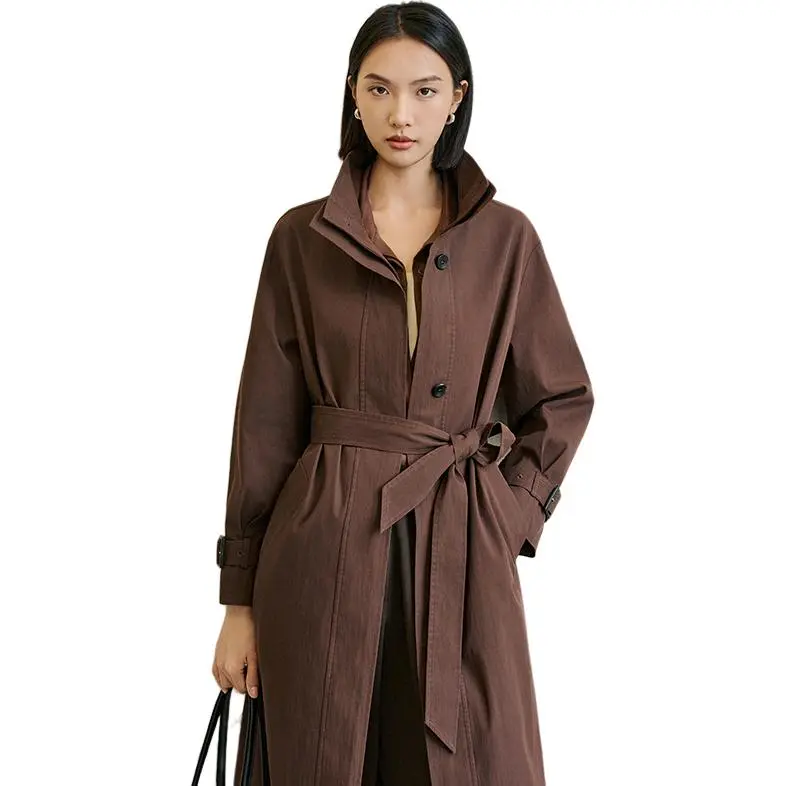 Yi Mengyuan Trench Coat Women's-3