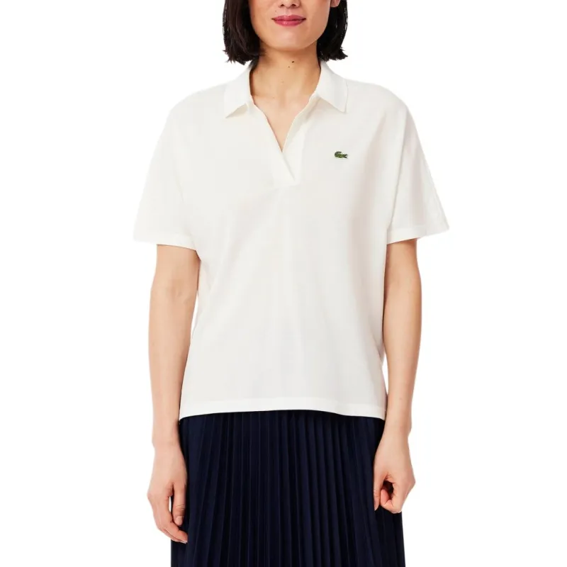 LACOSTE Logo patch Polo Top-5