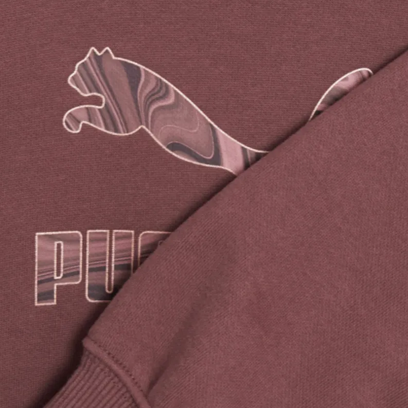 PUMA Sweatshirts Women's Red-1