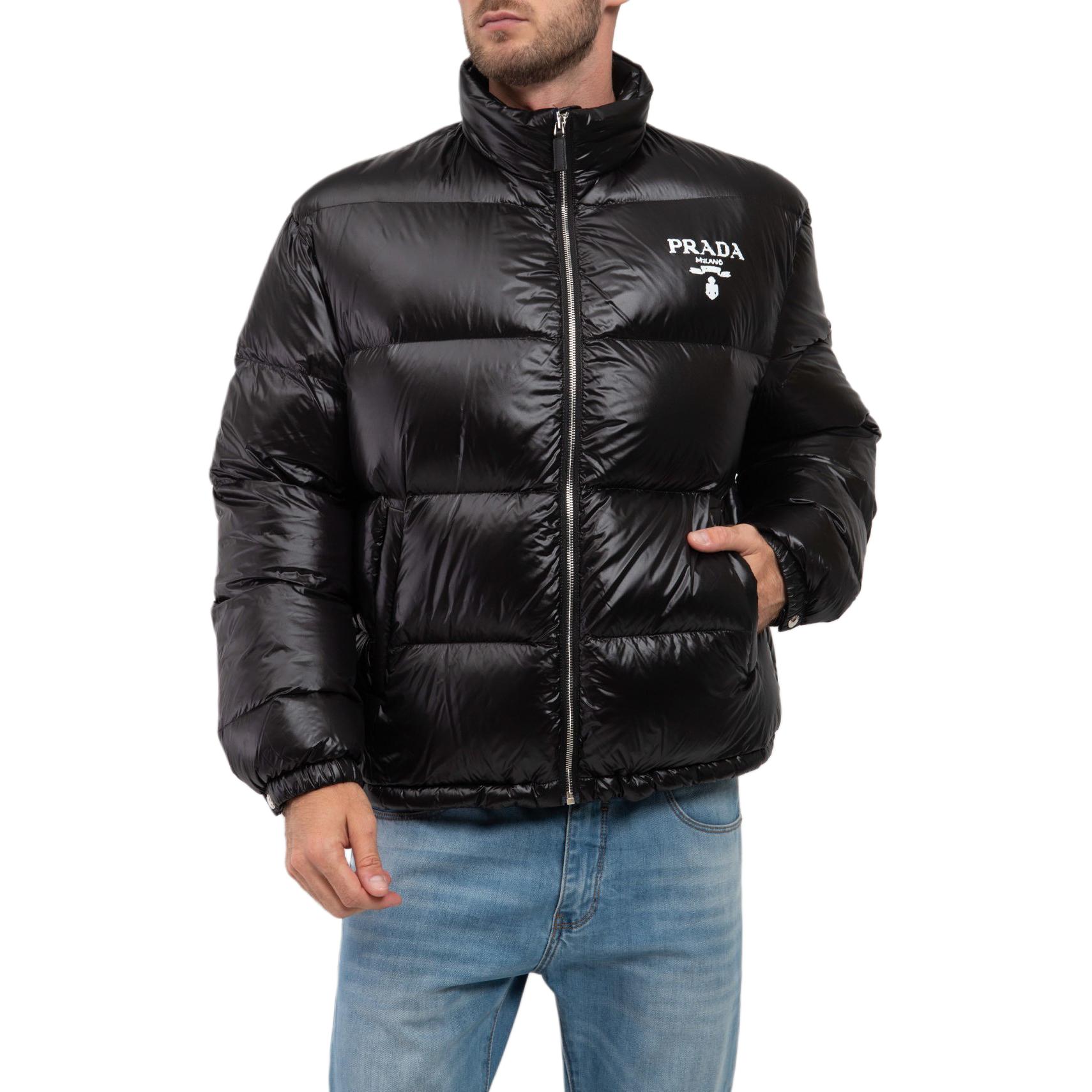 PRADA Down Jackets Men Black