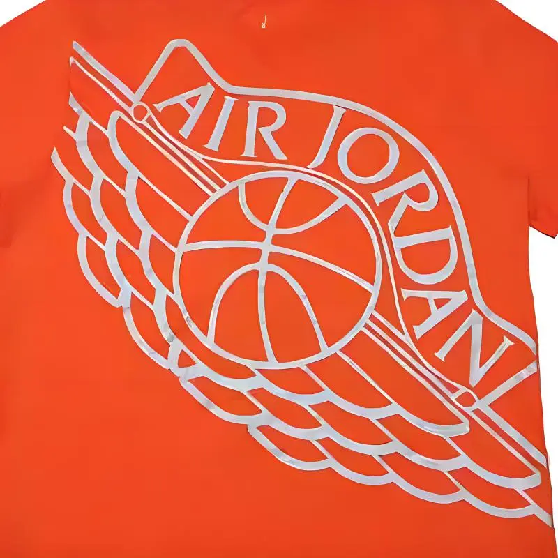 Jordan T Shirts Men Orange-1