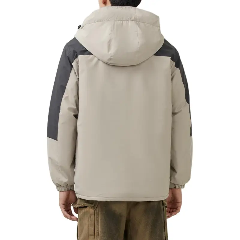 361° Jackets Coats Men's Sheep Wool White/Tranquil Gray-4