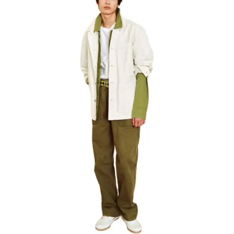 Timberland SS24 Cargo Pants Men's Moss Green-3