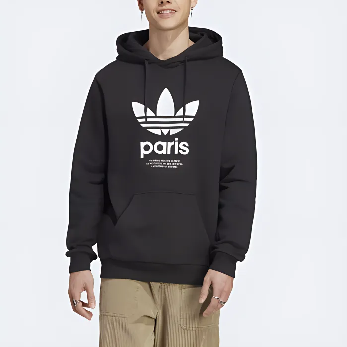Adidas ICONE PARIS CITY ORIGINALS Sweatshirt Men's Black-1
