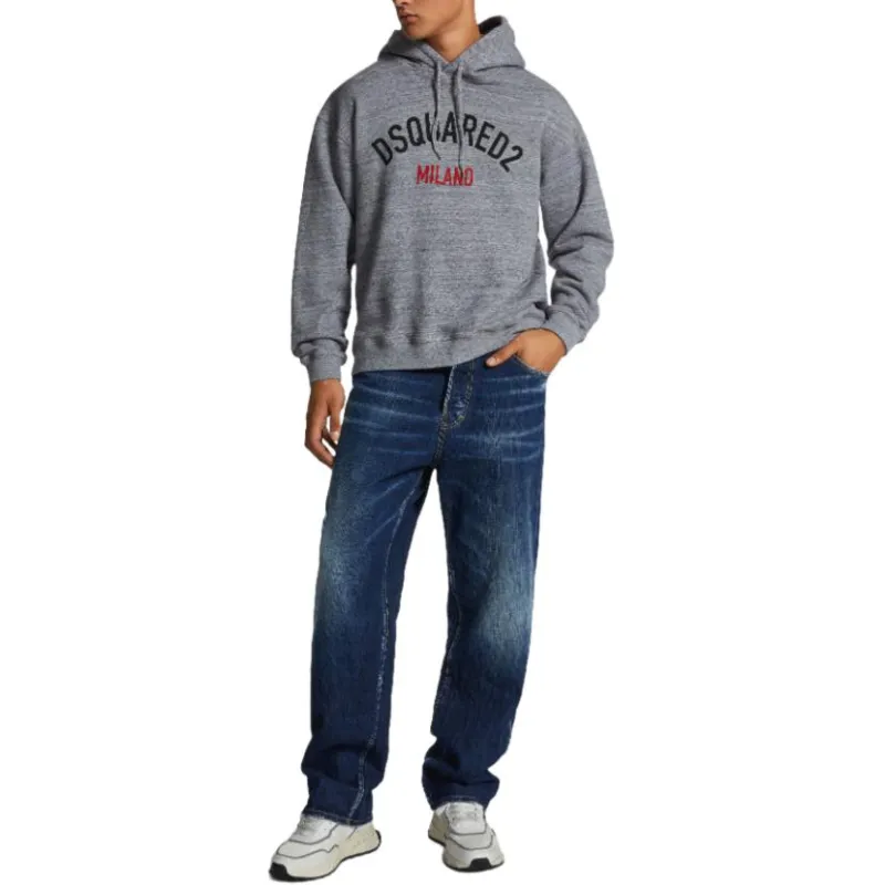Dsquared2 Be Cool Be Nice Wash Loose Jeans-2