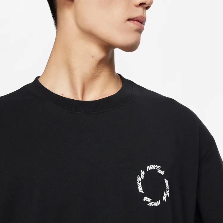 Nike T Shirts Men Black-4
