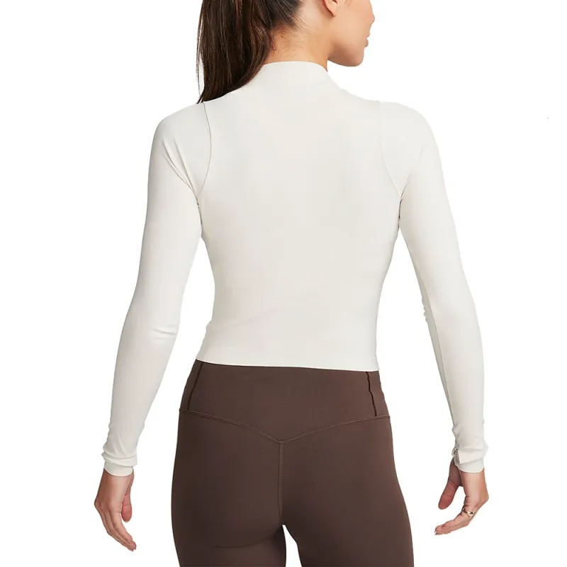 Nike Zenvy Set-in Sleeve T-Shirt Women's Light Redwood Umber-4