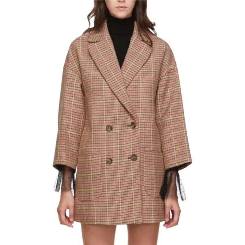 RED VALENTINO Coat Women's Pink-2