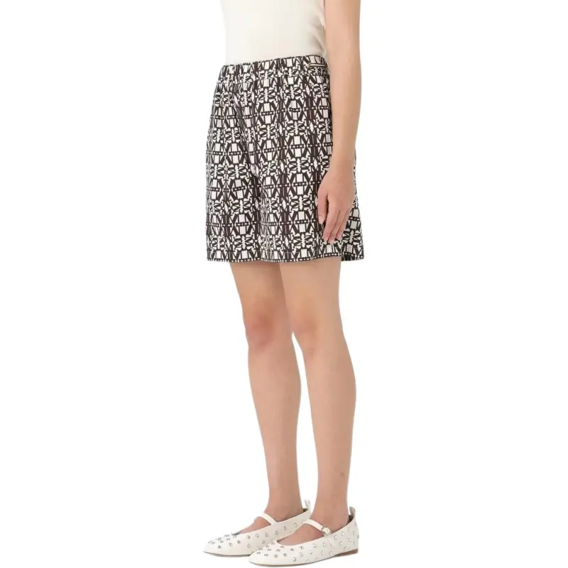 MaxMara Casual Shorts Women's Chocolate Brown-2