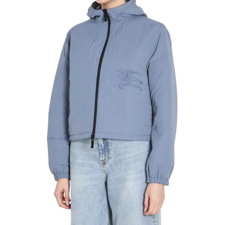 Burberry Reversible Checked Hooded Jacket-4