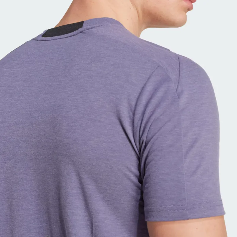 Adidas D4TAEROREADY T Shirt Men's Soft Violet-3