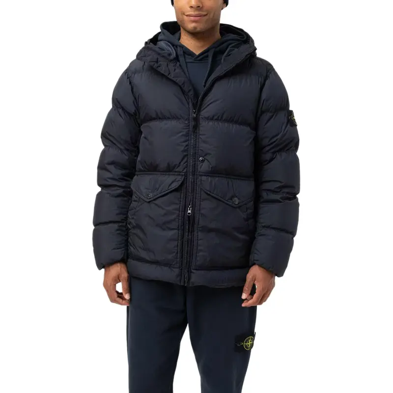 STONE ISLAND Hooded Puffer Jacket-2