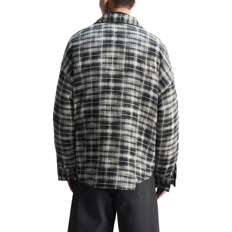 ZARA New Year Shirts Men Black/White-4