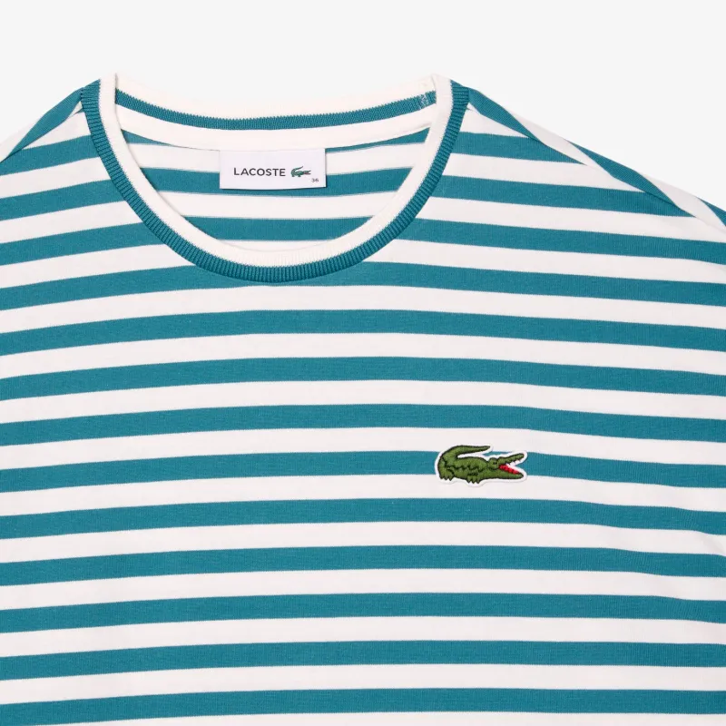 LACOSTE Short Sleeved Dress Women's Green-4
