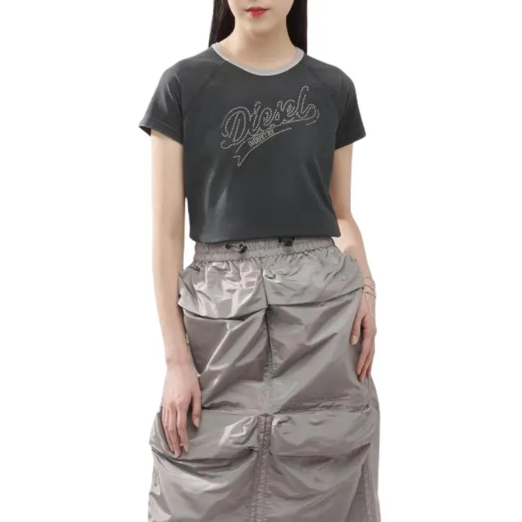 DIESEL T Shirts Women's Black-3