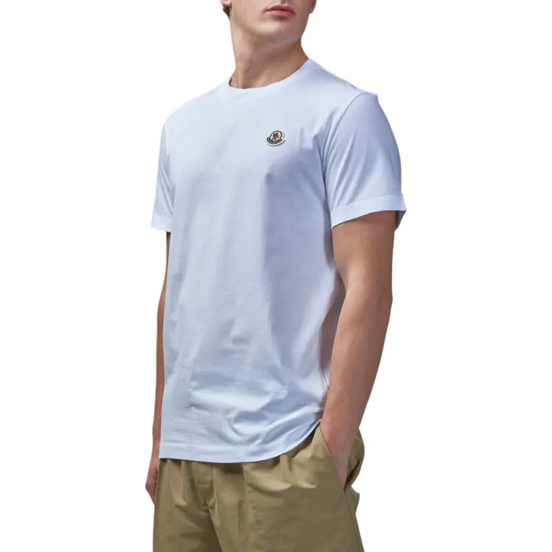Moncler Logo patch Cotton T shirts Pack Of Three-3