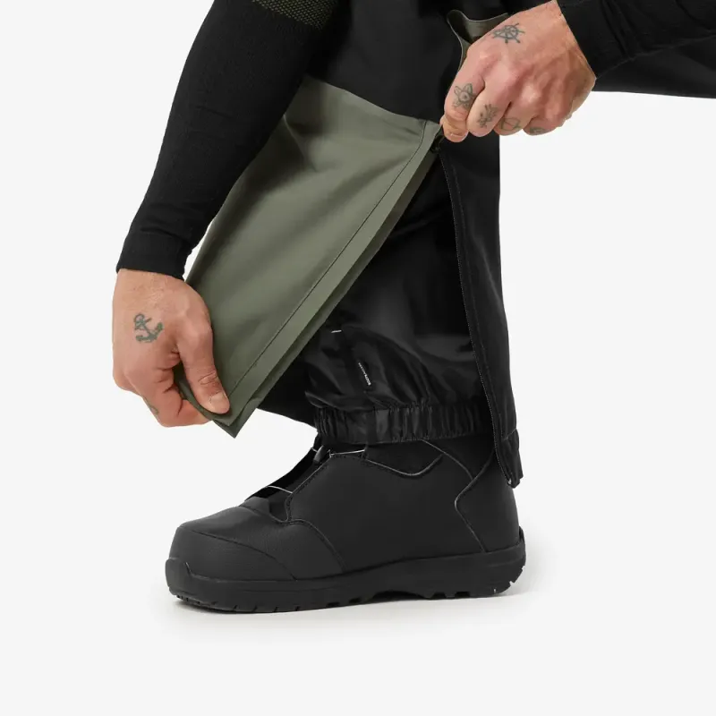 DECATHLON Ski Pants Men's Green-3