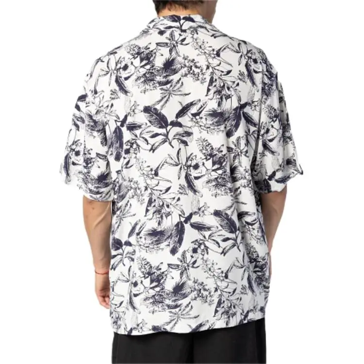 New Era Shirt Unisex Black White-4
