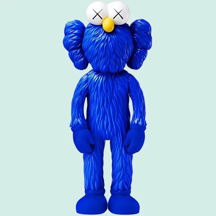 KAWS Bff Open Edition Vinyl Figure Pink/Blue/Black Set-3