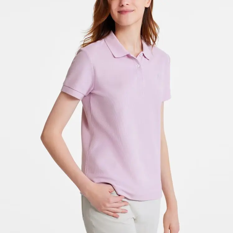 AIGLE Polo Shirt Women's Scented Light Pink-2