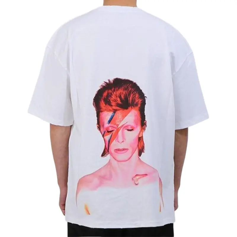 IH NOM UH NIT David Bowie Print T shirt-1
