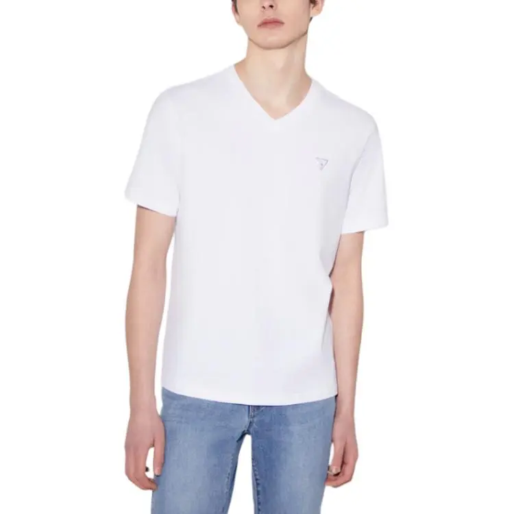 GUESS T Shirts Men White-2