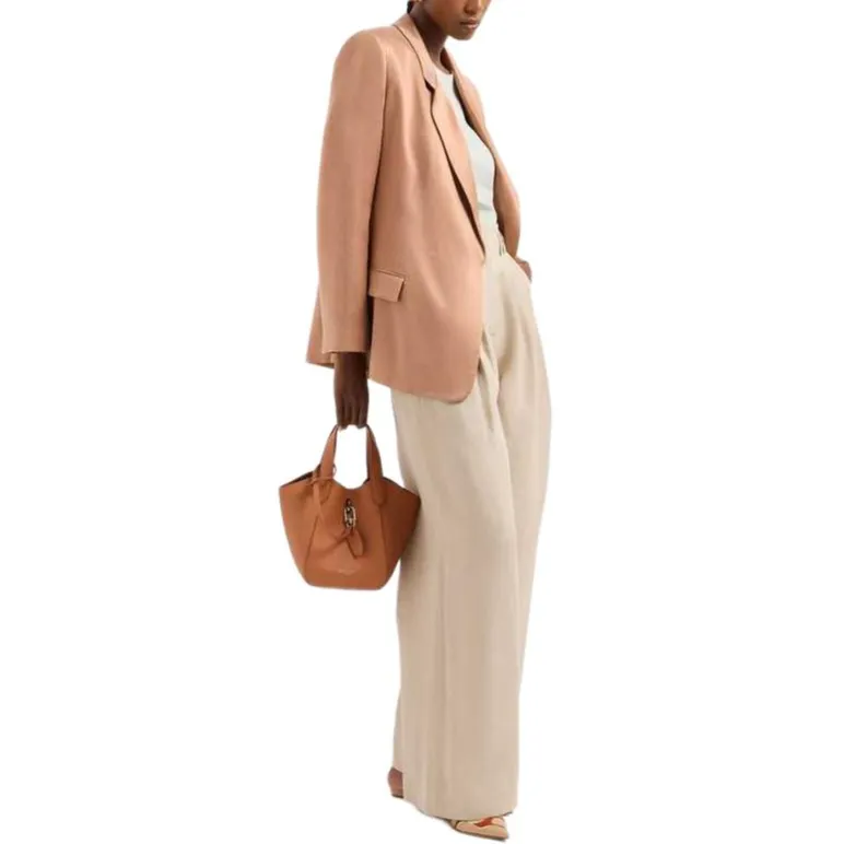 GIORGIO ARMANI Double breasted Jacket In Viscose And Cupro-2