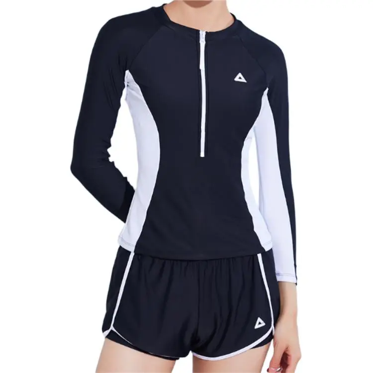 PEAK Two Piece Swimsuits Women's Black-3