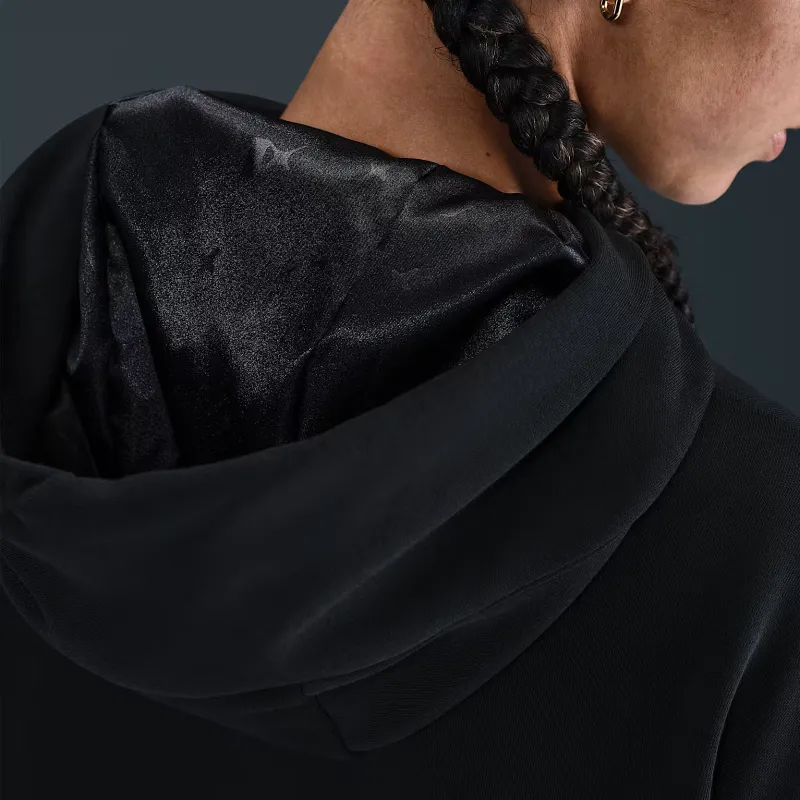 Nike A'ja Wilson Women's Oversized Cropped Basketball Hoodie-4