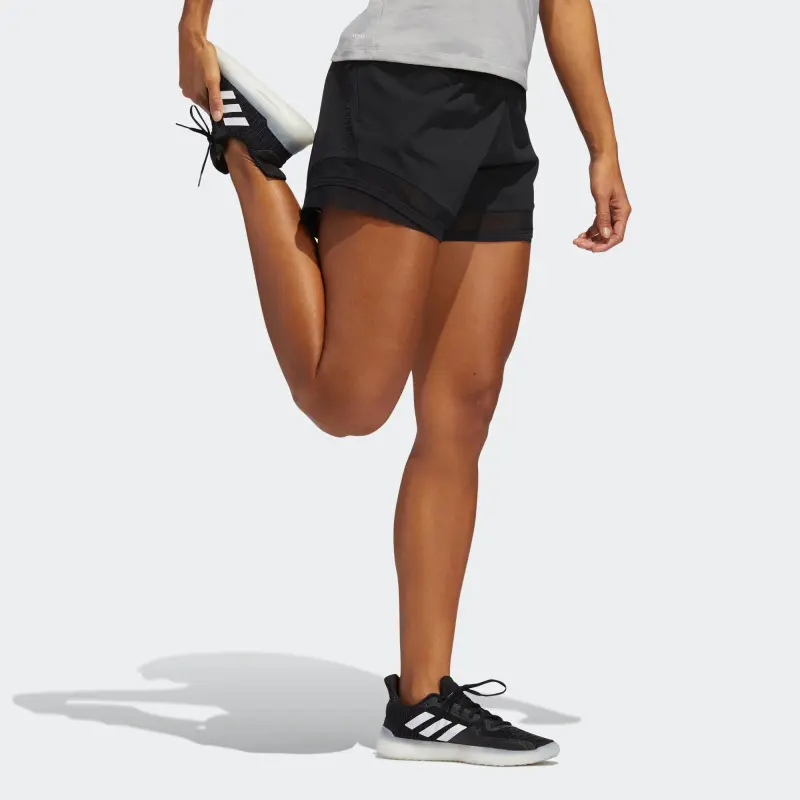 Adidas Casual Shorts Women's Black-5