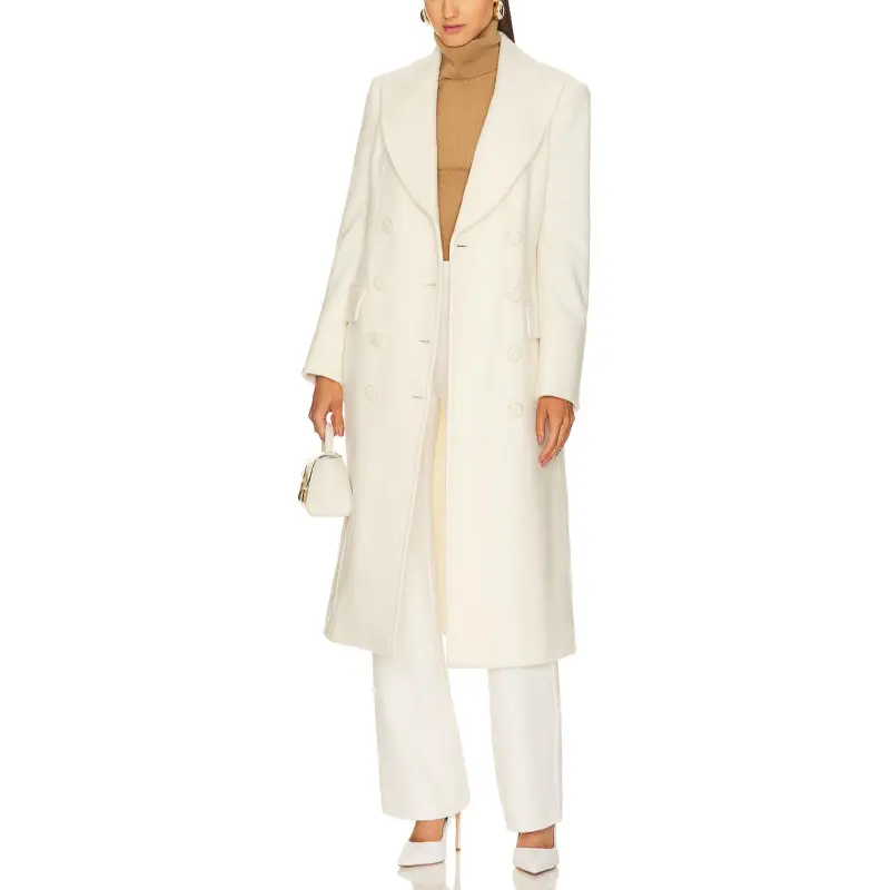 VERONICA BEARD Coats Women's Ivory White-3