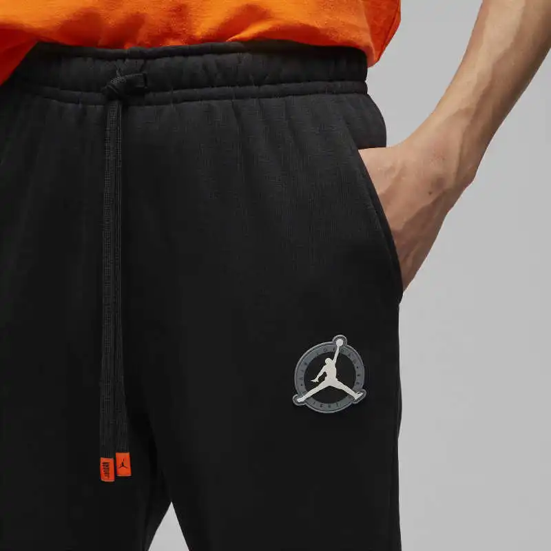 Jordan Casual Pants Unisex Black-5