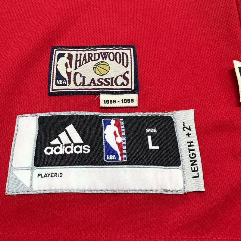 Adidas x NBA Heat Team Basketball Jerseys Unisex Red Black-2