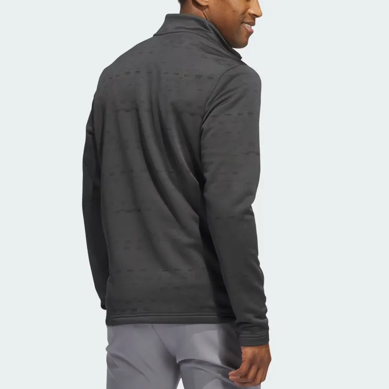 Adidas Free Shipping With AdiClub Core Printed Quarter Zip Pullover-3
