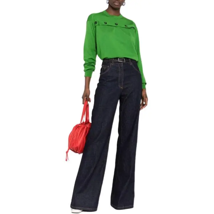 Bottega Veneta Cashmere Sweater Women's Green-1