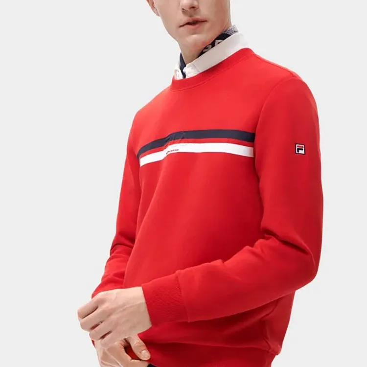 FILA Sweatshirts Men Red-5