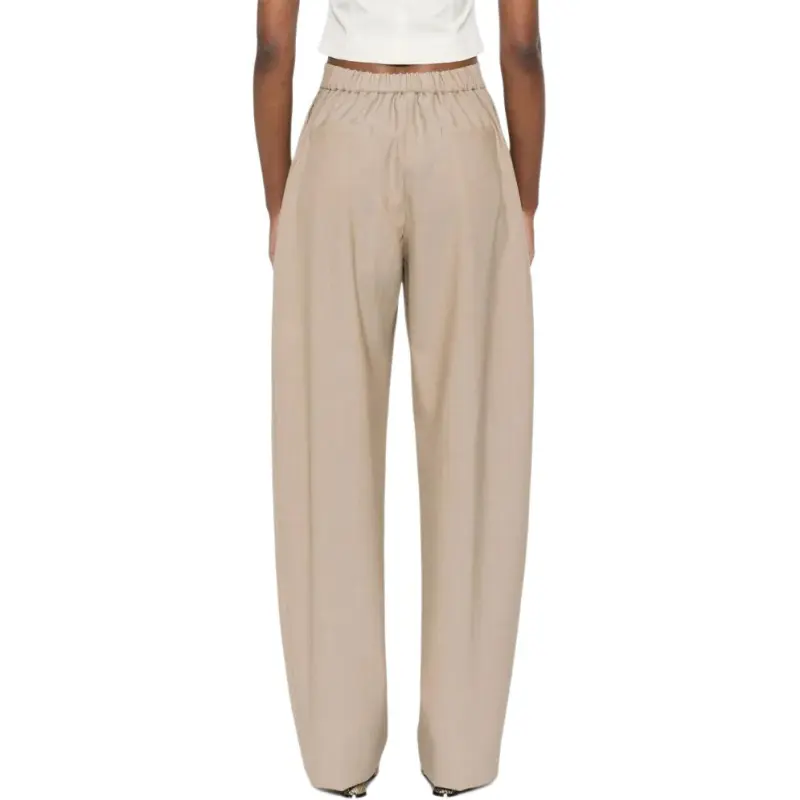 SportMa Casual Pants Women's Beige-2